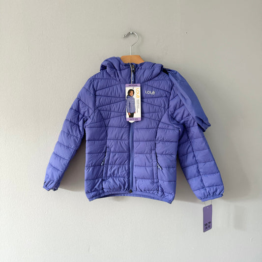 Lole / Purple puffer jacket / 4-5Y - New with tag