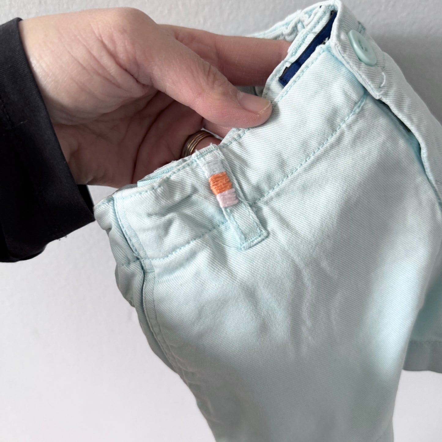 Polo Ralph Lauren / Short bleu clair / 4A - Rapiécé
