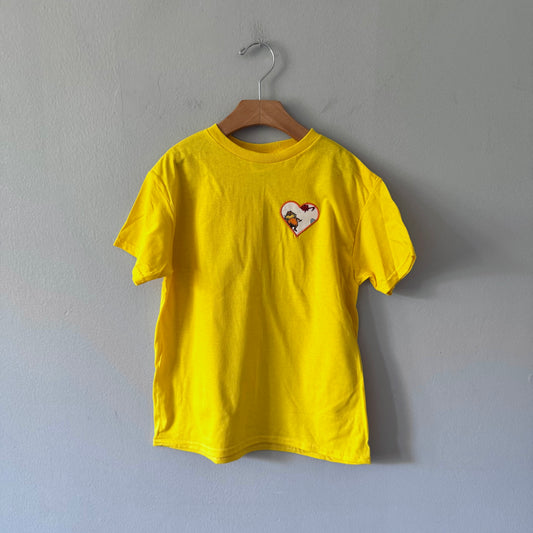 No brand / Lorax yellow T-shirt / Youth XS(8Y) - Brand new