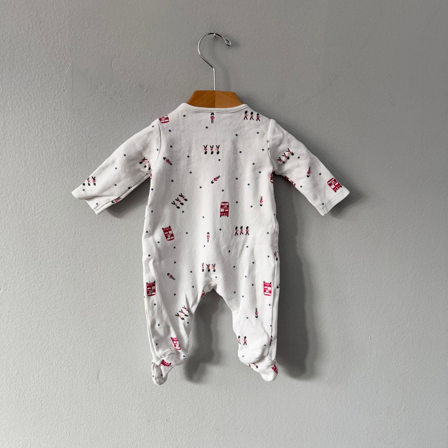 The little white company / London romper / NB