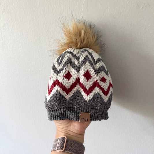 Miles Baby / Lined knit beanie / 9-12M