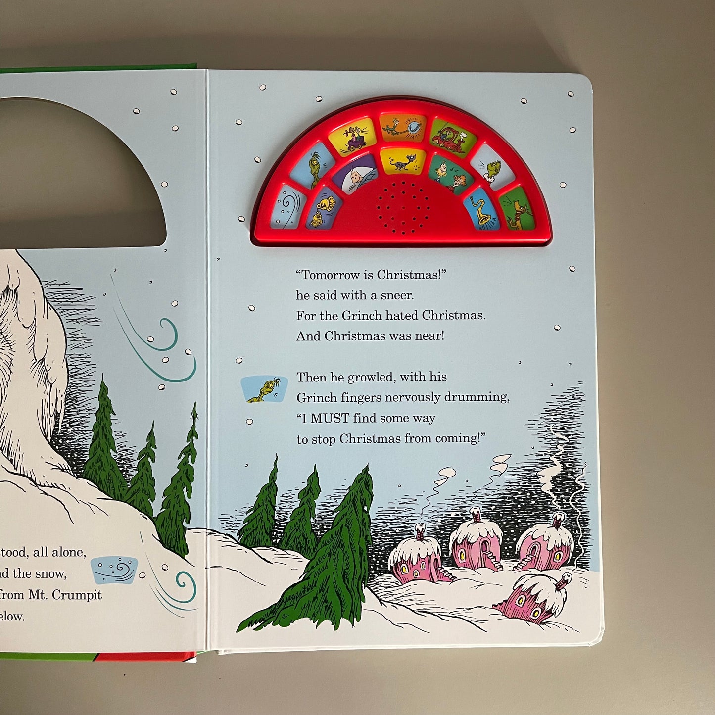 Dr.Seuss's The Sounds of Grinchmas (Sound Book)