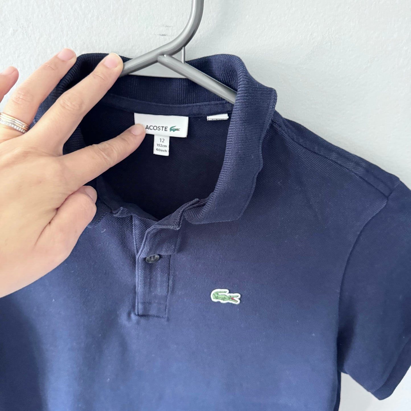 Lacoste / Polo marine / 12A