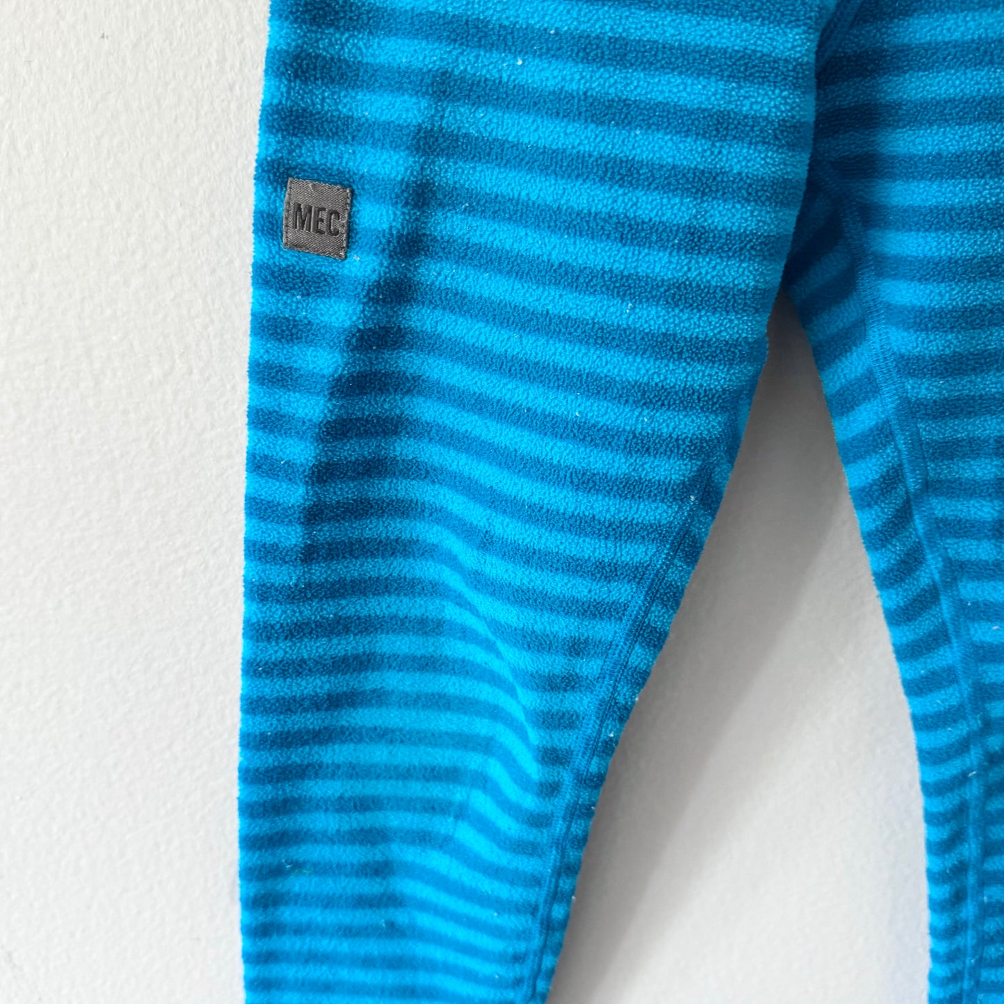 Mec / Blue stripe fleece pants / 3Y