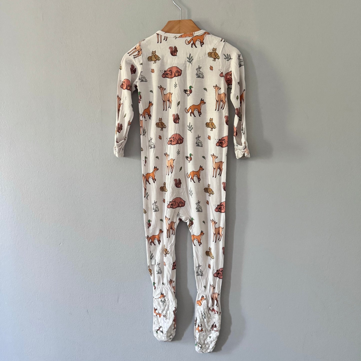 Ry & Pen / White x animal romper / 18-24M - Mended