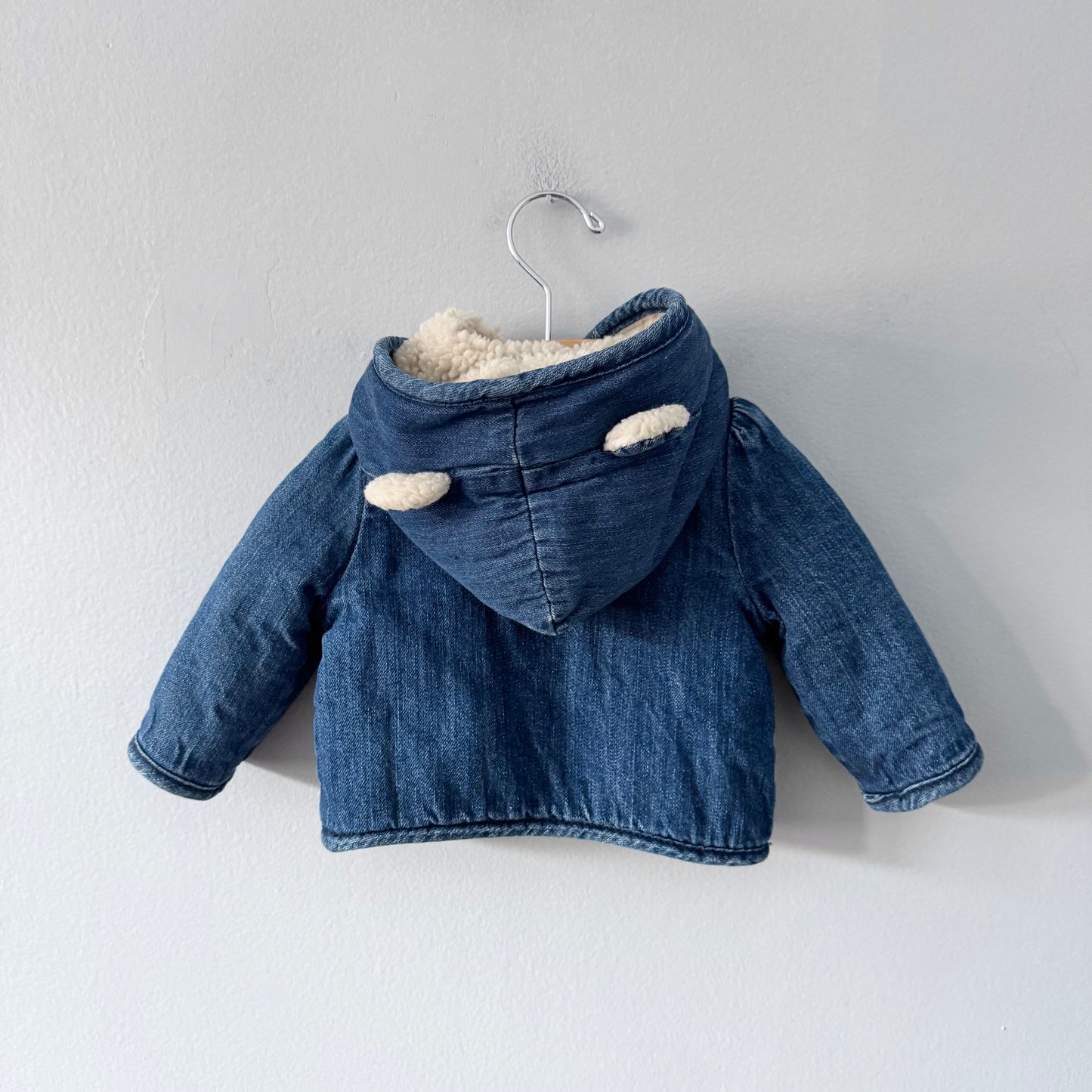 Gap / Blouson en jean doublé sherpa / 0-6M