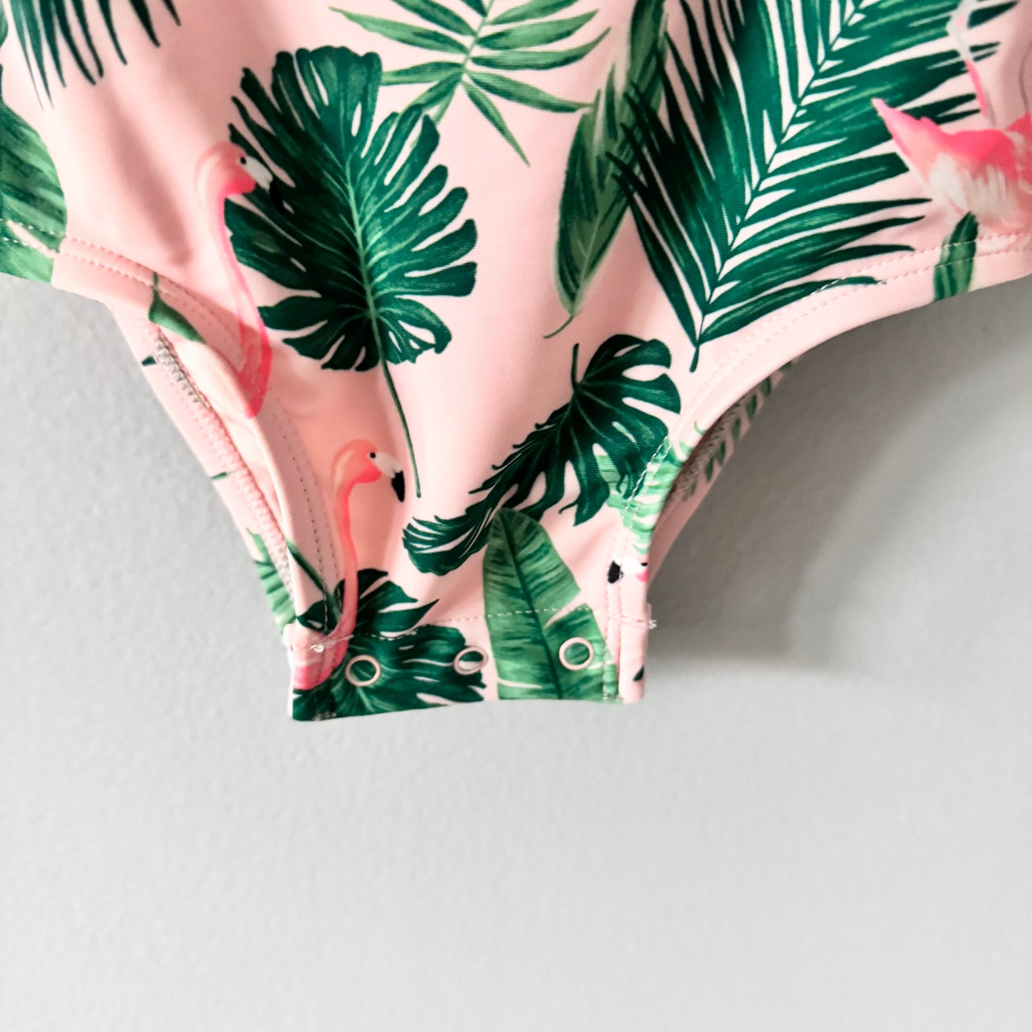 Old Navy / Maillot de bain flamant rose / 6-12 mois