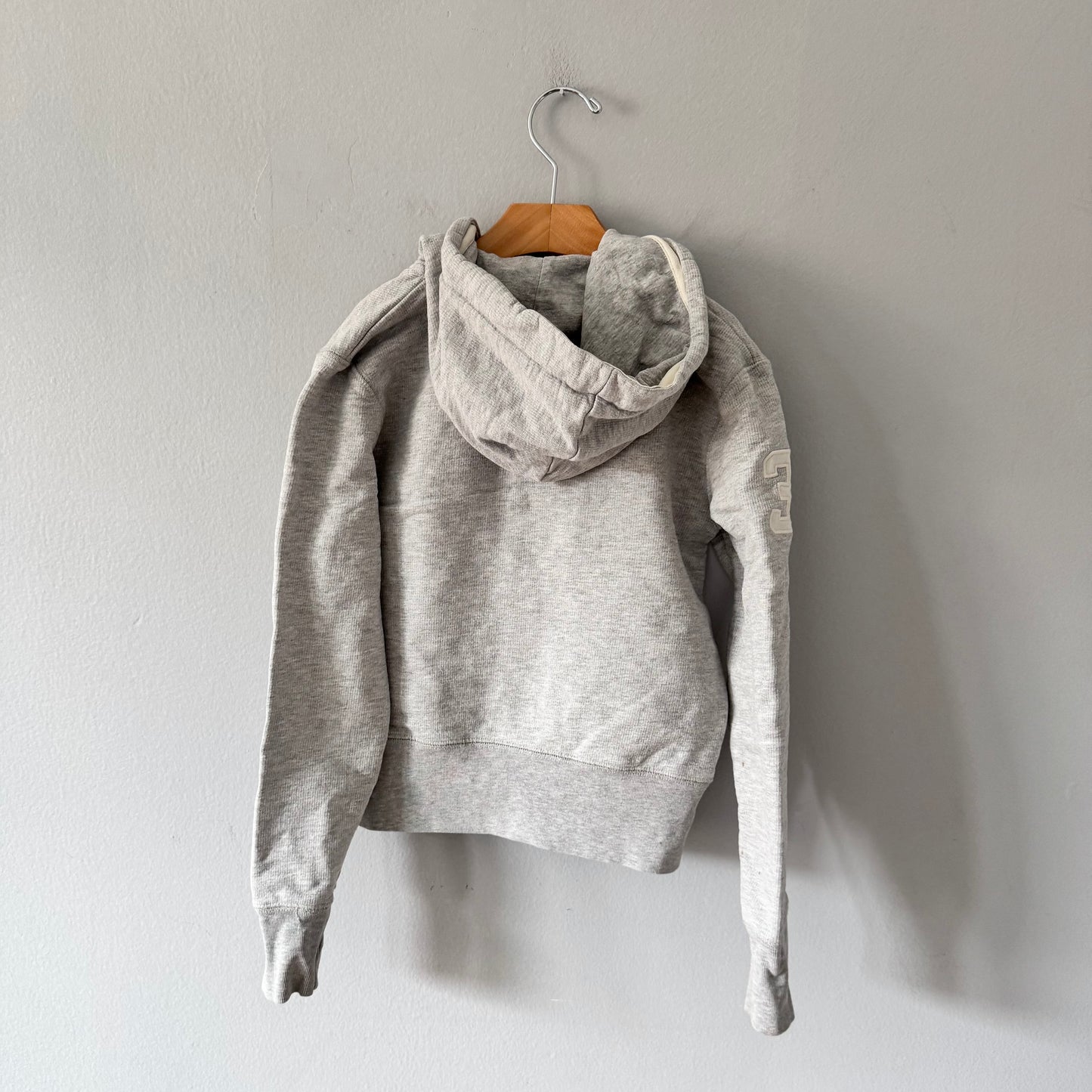 Polo Ralph Lauren / Light grey zip up hoodie / 8-10Y