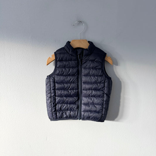 Bout chou / Navy puffer vest / 18M