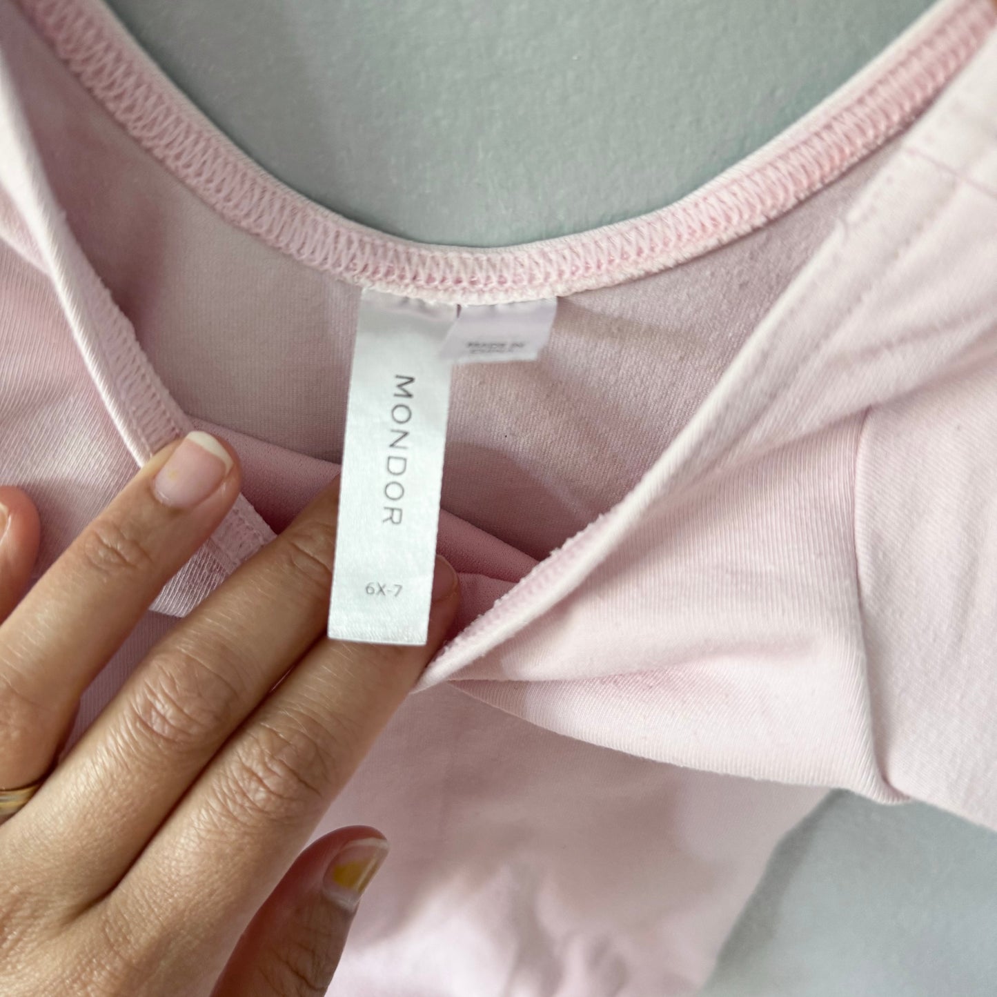 Mondor / Light pink leotard / 6Y