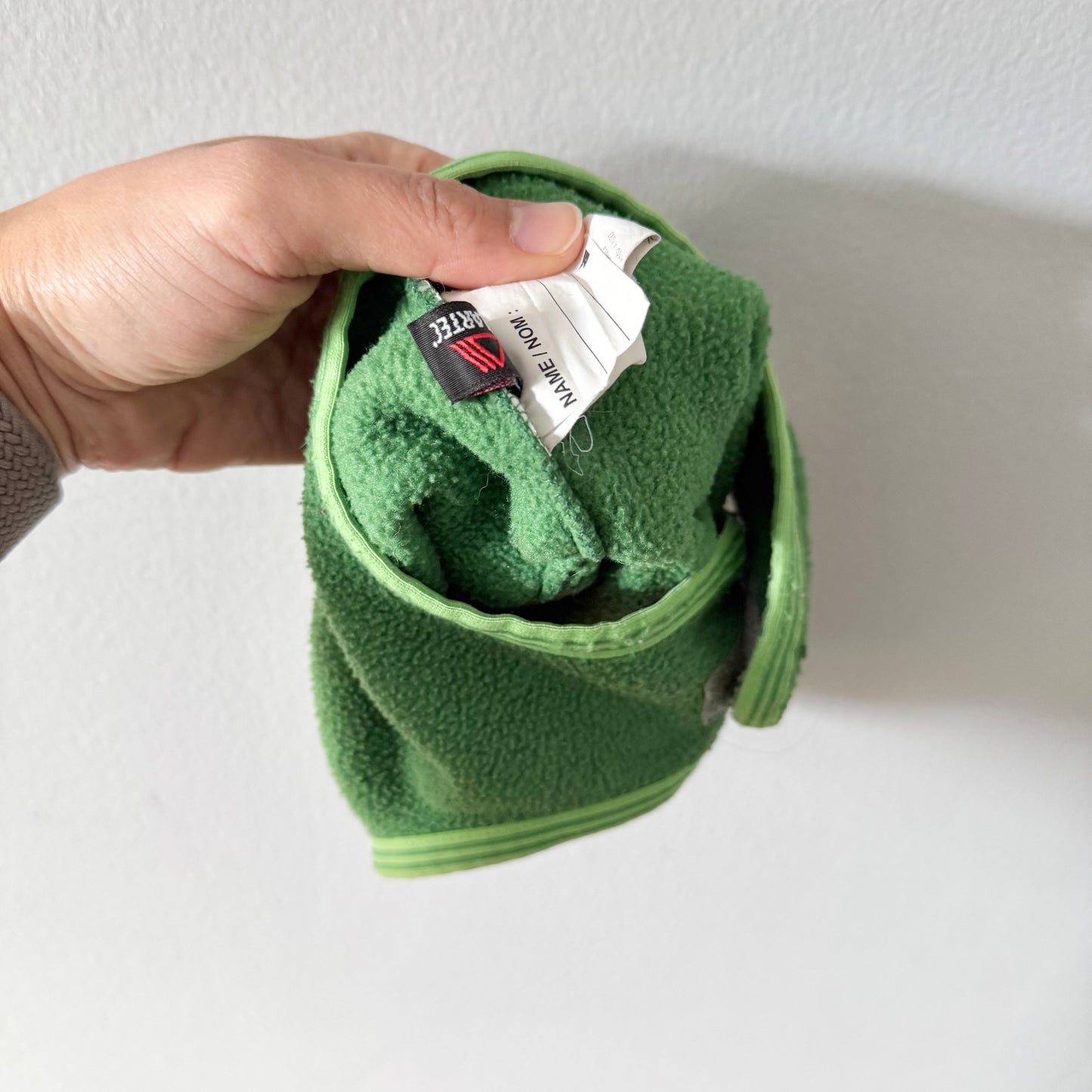 Mec / Green fleece hat / S(12-18M)