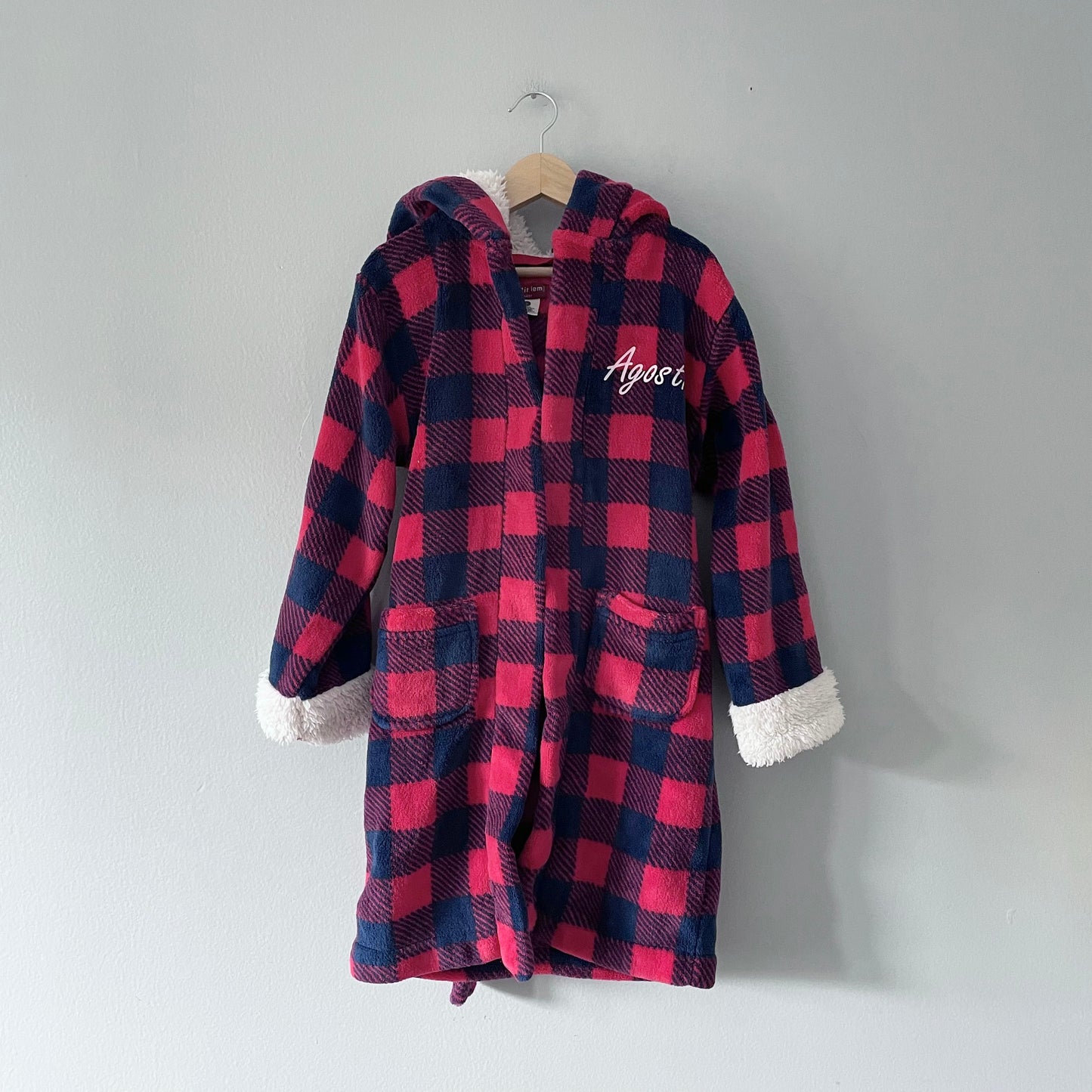 Petit Lem / Red sleep gown / 6Y