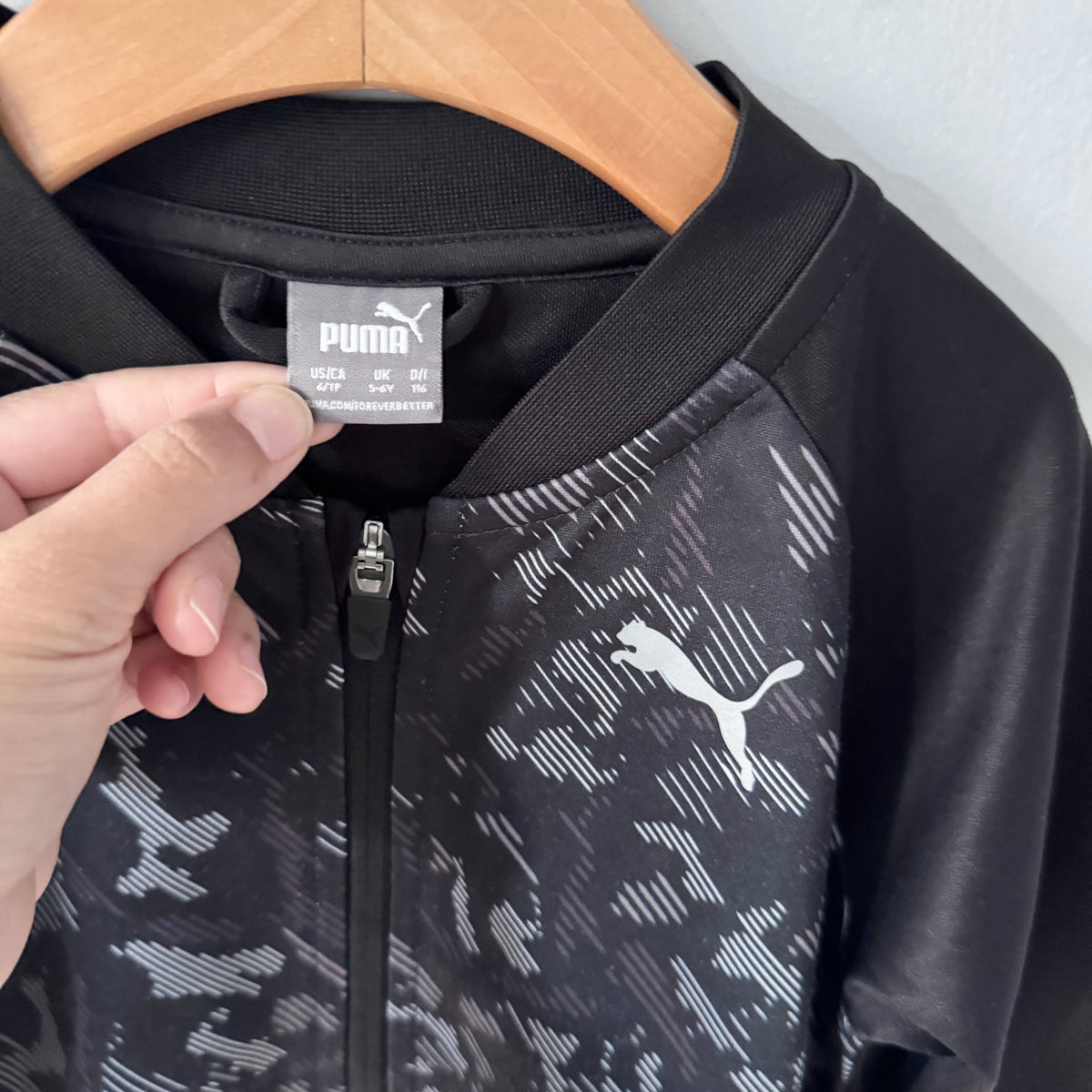 Puma / Active zip up / 5-6Y