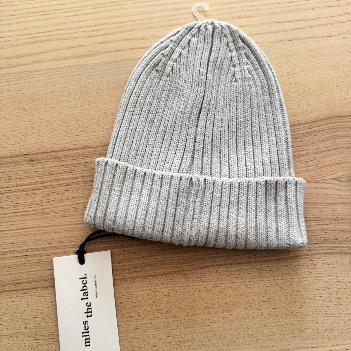 Miles the label / Light grey beanie / 8-10Y - New with tag
