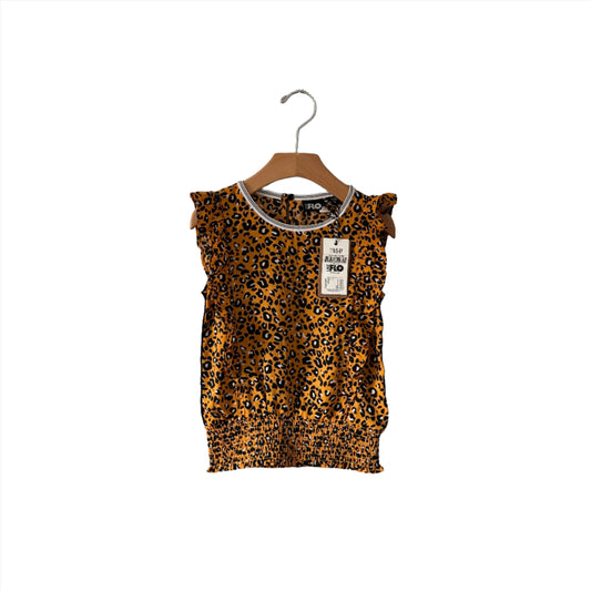 Like flo / Leopard tank / 5-6Y - New with tag
