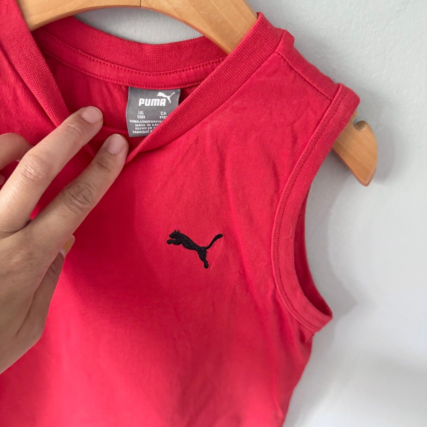 Puma / Red tank / 6Y