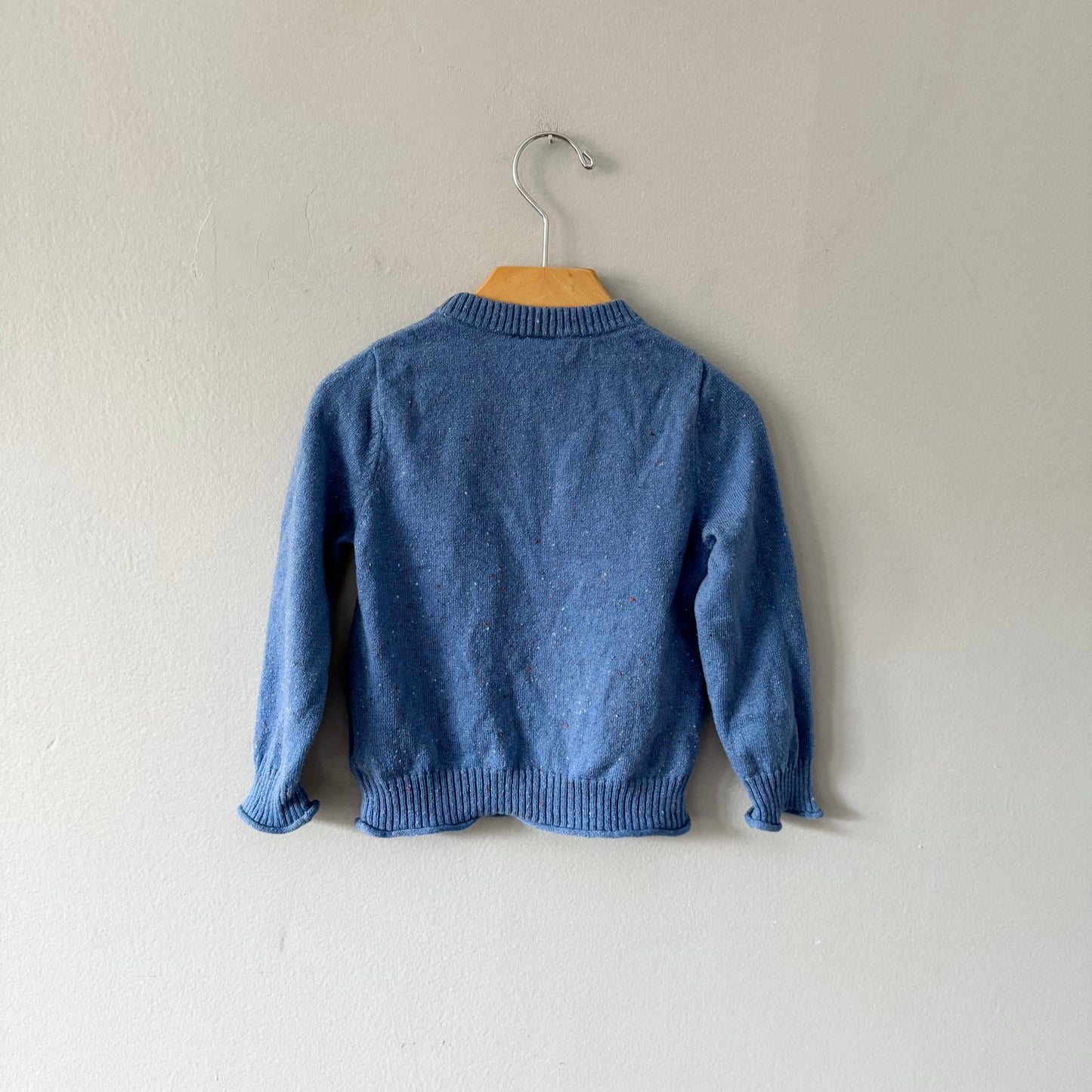 COS / Blue wool knit pullover / 2-4Y