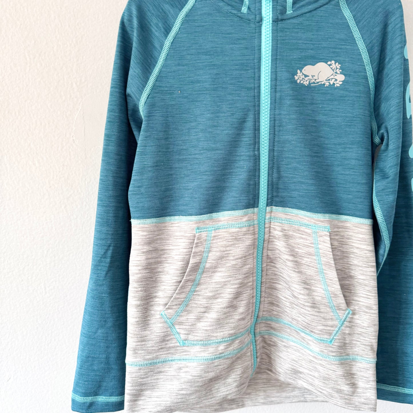 Roots / Active zip up hoodie / 5-6Y