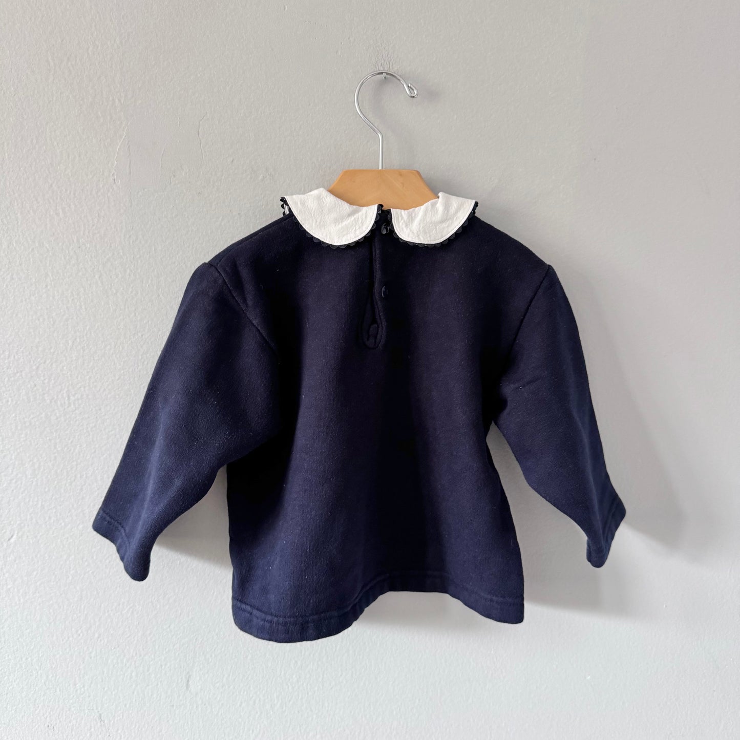 Sweat-shirt vintage Palomino / Marine / 98(3A)