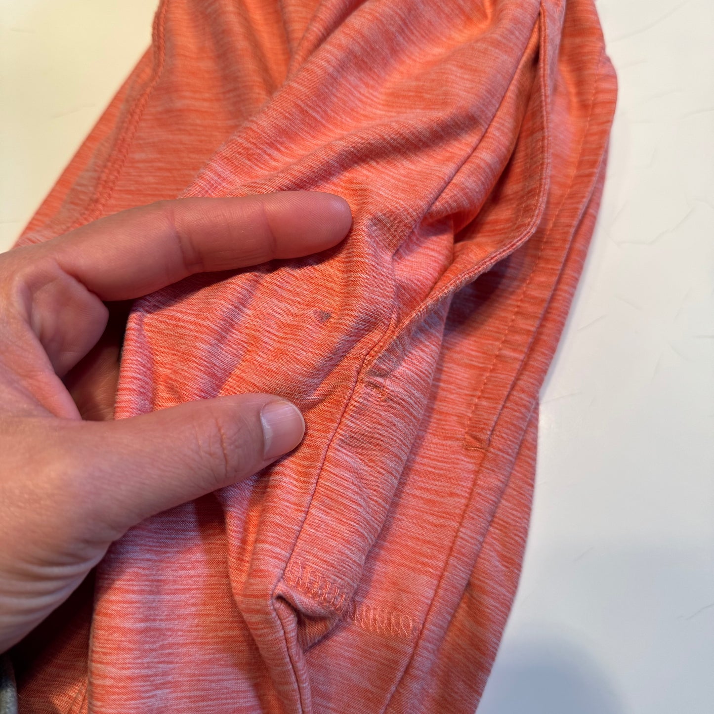 Hanna Andersson / Orange active pants / 8Y