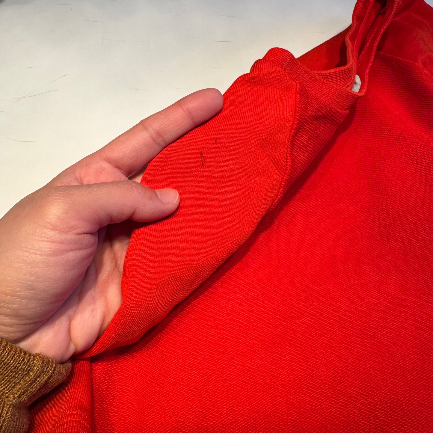 COS / Robe col rond orange vif / 4-6 ans