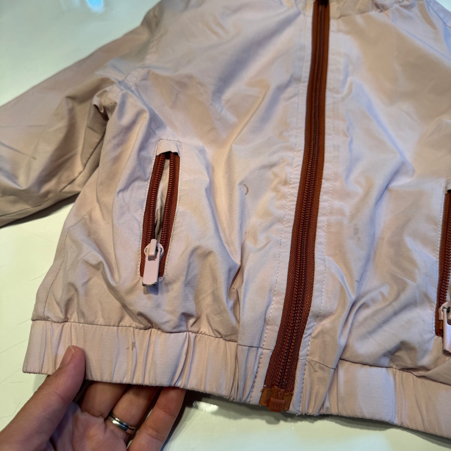 Miles the label / Light pink windbreaker / 2Y