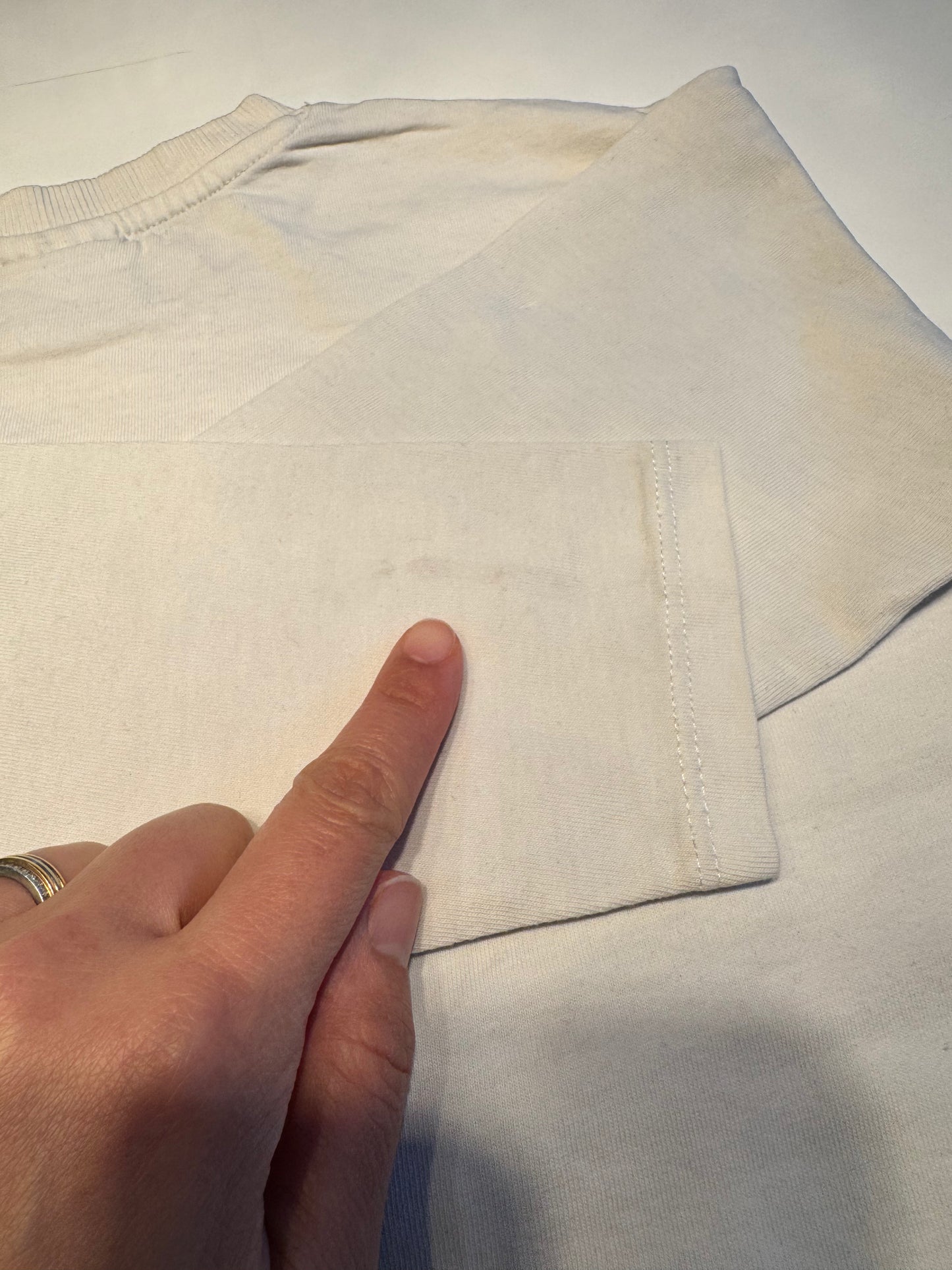 Zara / T-shirt manches longues blanc / 6 ans