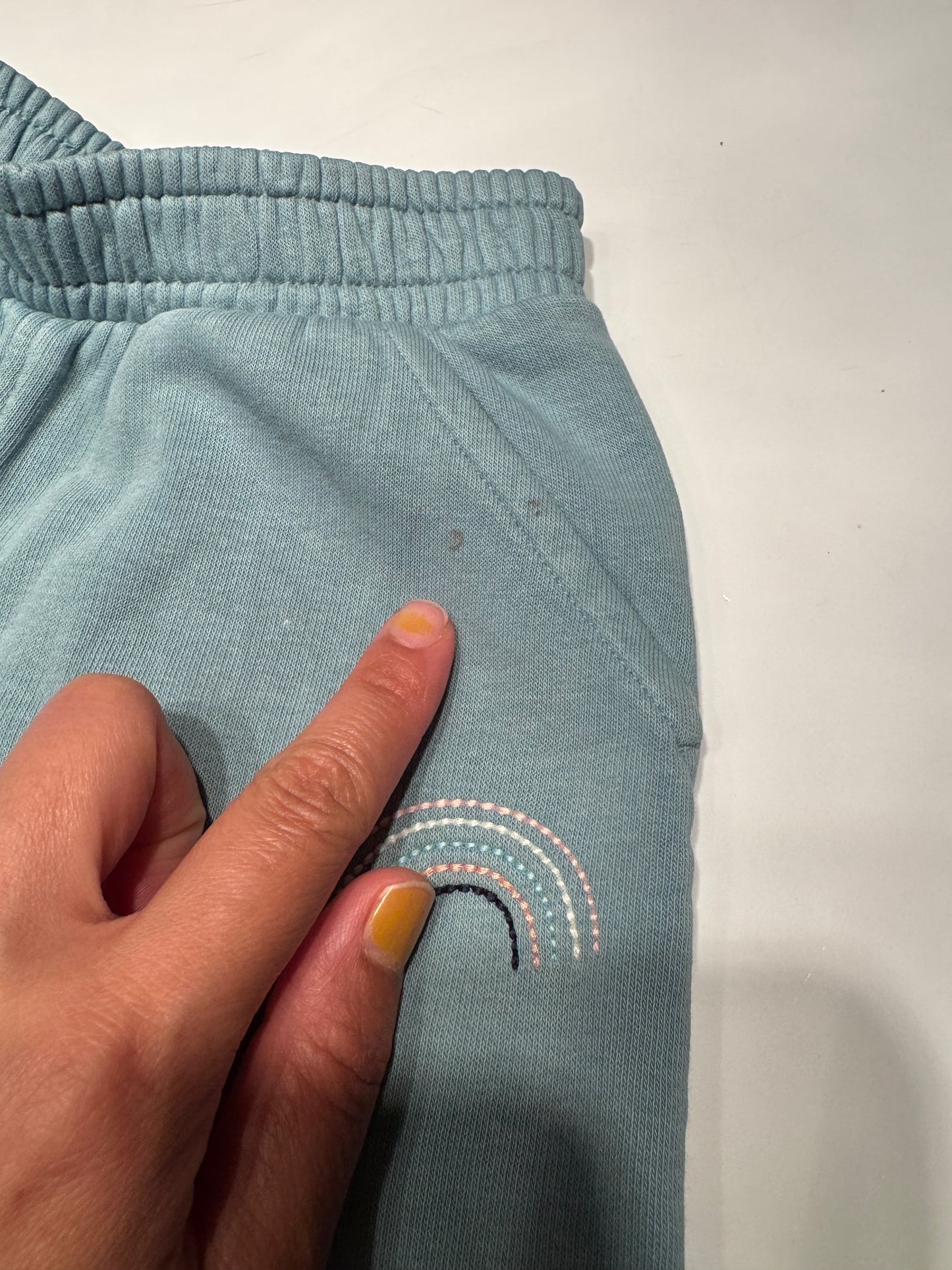M&S / Blue sweatpants / 2-3Y