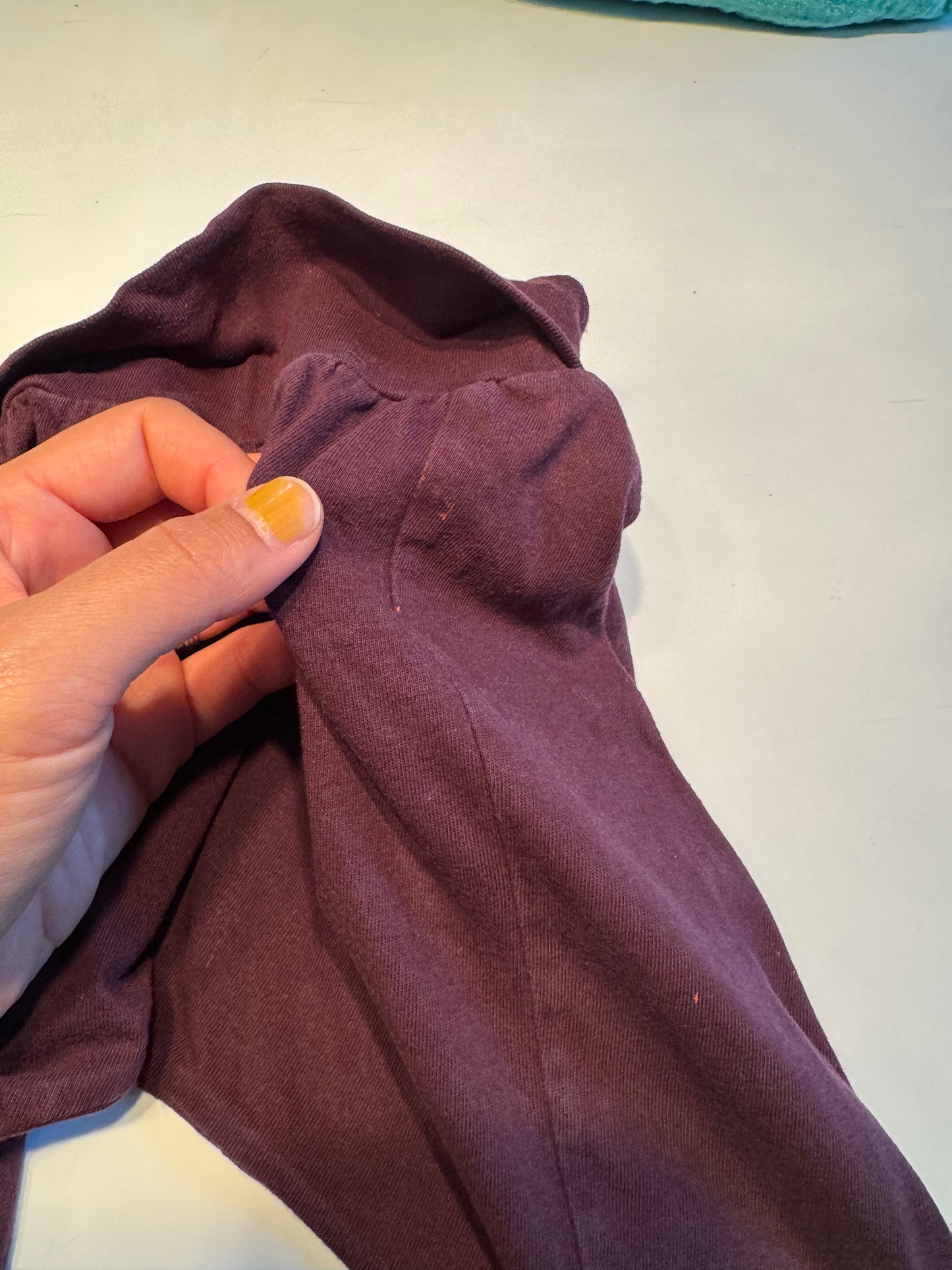 Mini mioche / Plum harem pants / 1-2Y