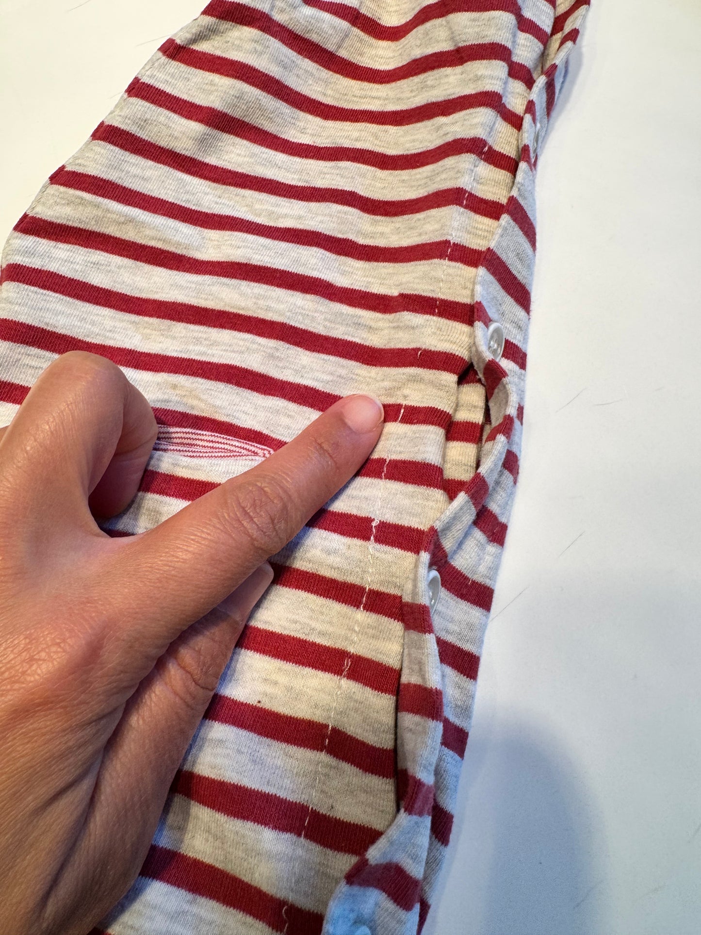 1+ in the family / Stripe tank romper / 9M