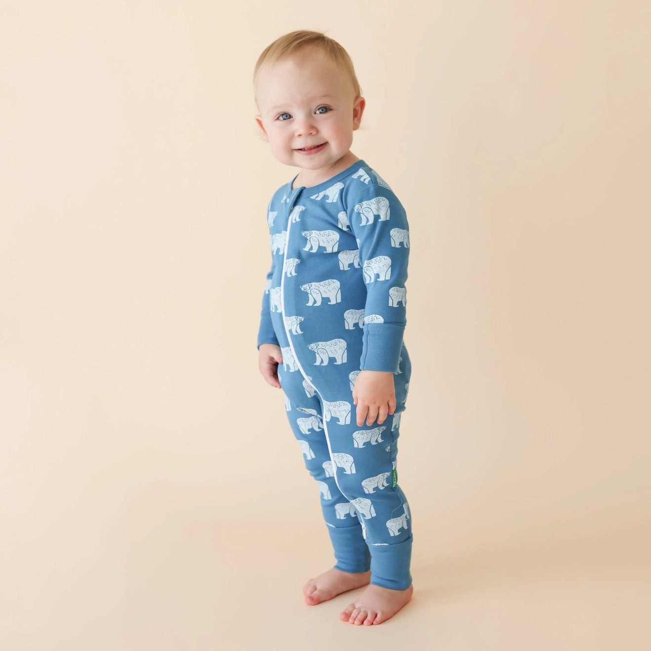 Parade Organics / Organic Signature Print '2-Way' Zip Romper / 18-24M, 2T & 3T