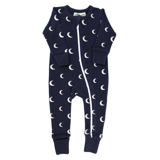 Parade Organics / Organic Signature Print '2-Way' Zip Romper / 18-24M, 2T & 3T