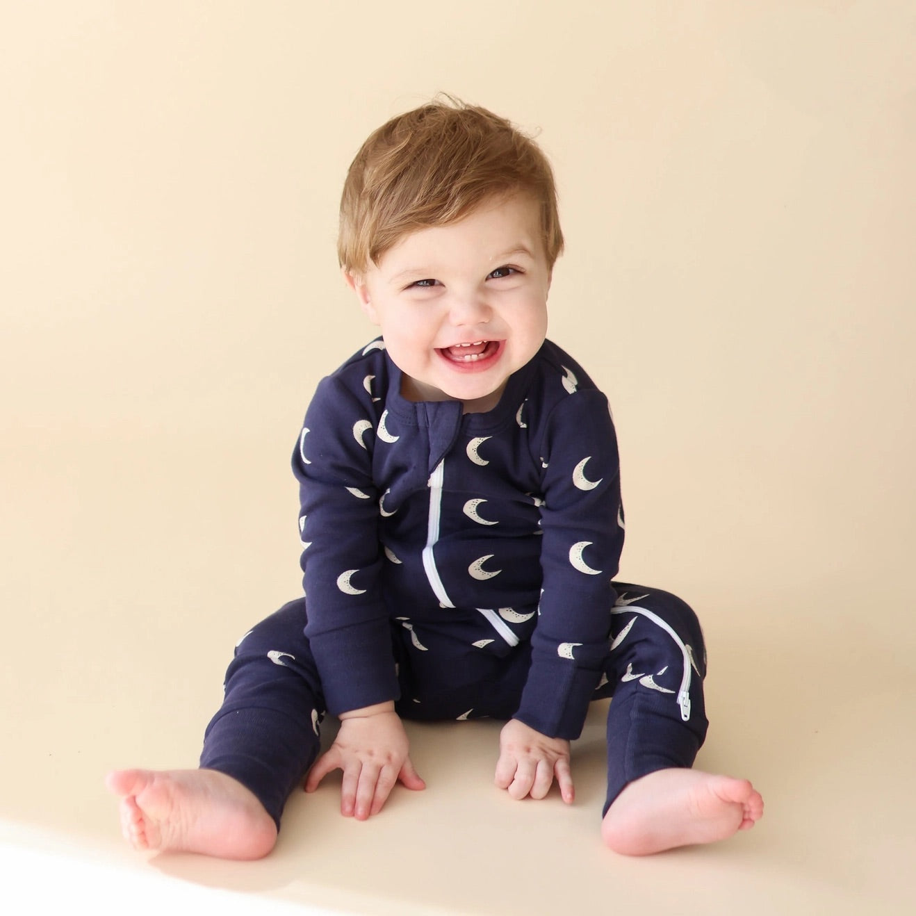 Parade Organics / Organic Signature Print '2-Way' Zip Romper / 18-24M, 2T & 3T