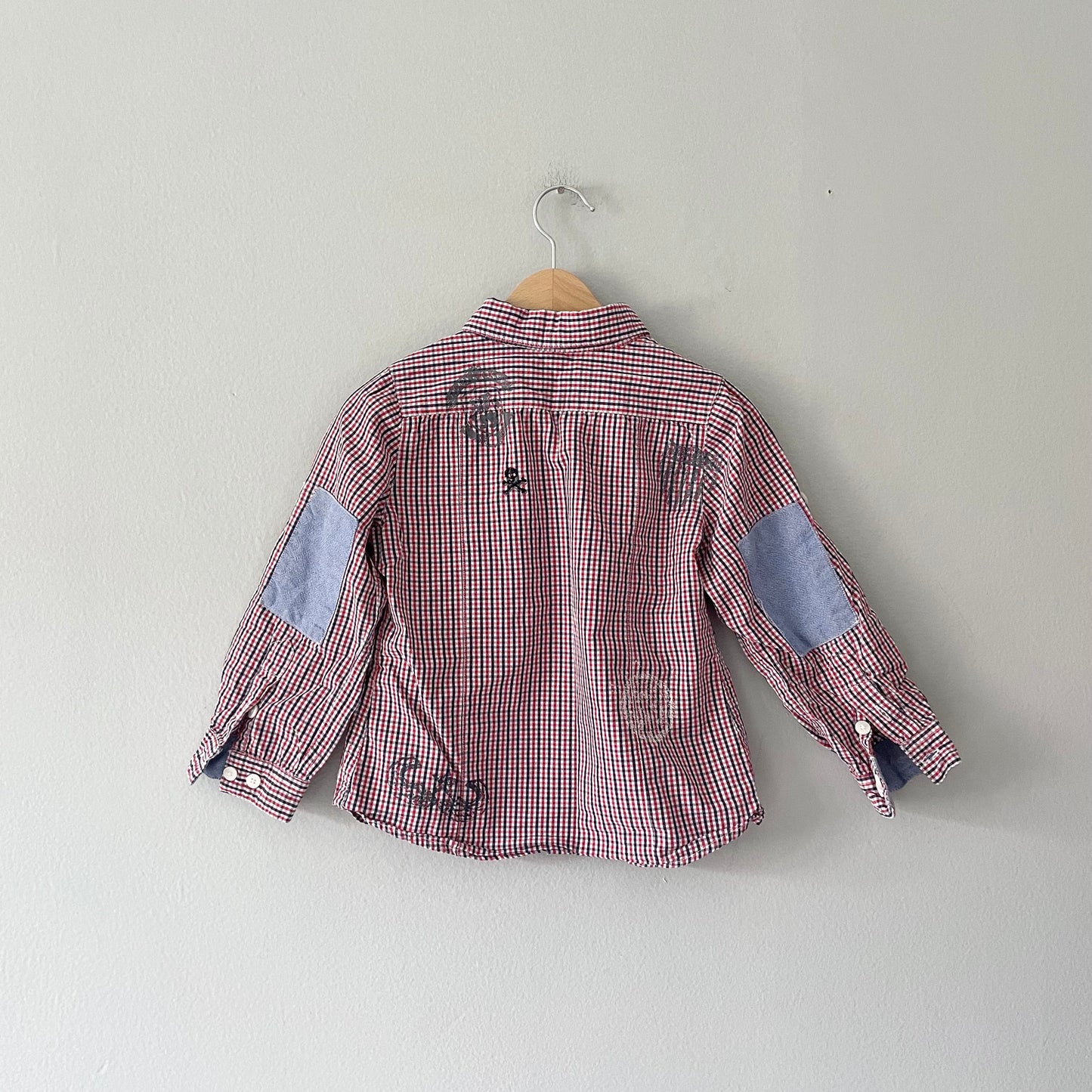 Ikks / Checked shirt / 3Y