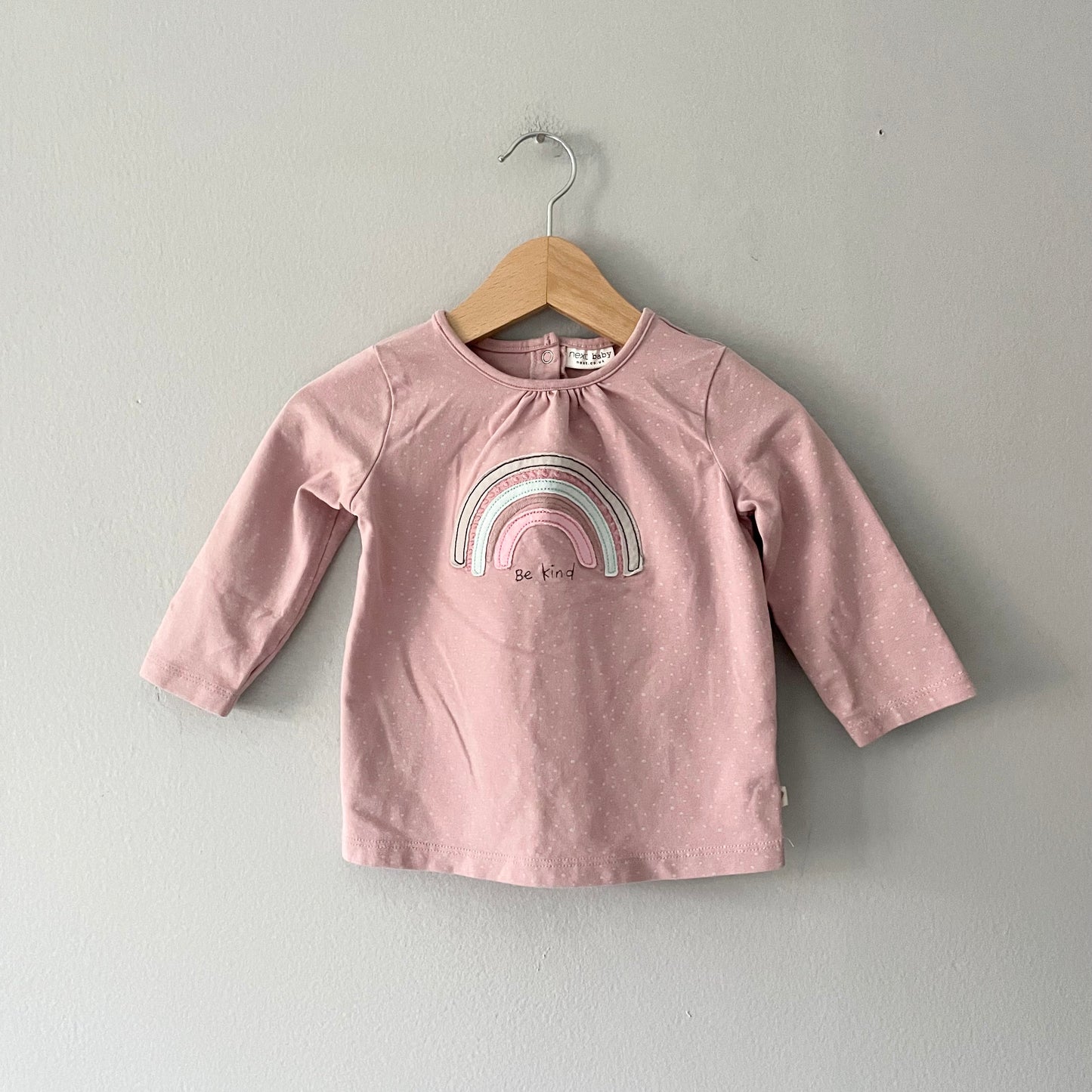 Next baby / Long sleeve t-shirt / 6-12M