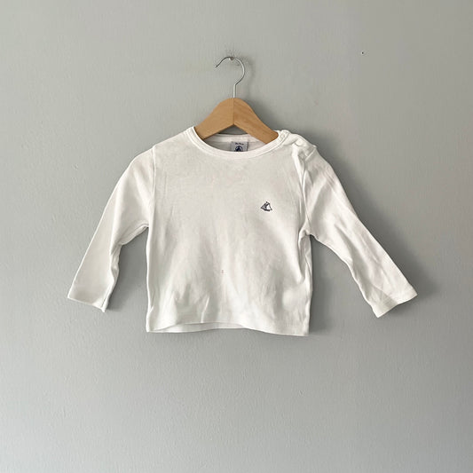 Petit Bateau / Long sleeve t-shirt / 18M