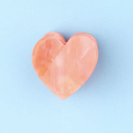 Coucou Suzette / Pink Heart Mini Hair Claw