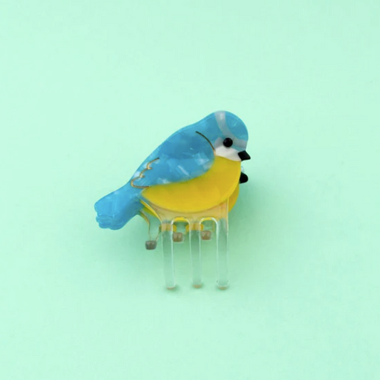 Coucou Suzette / Blue Tit Mini Hair Claw