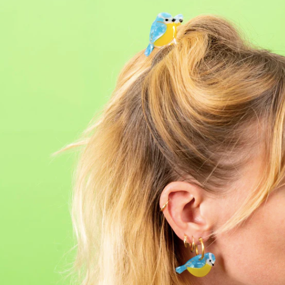 Coucou Suzette / Blue Tit Mini Hair Claw