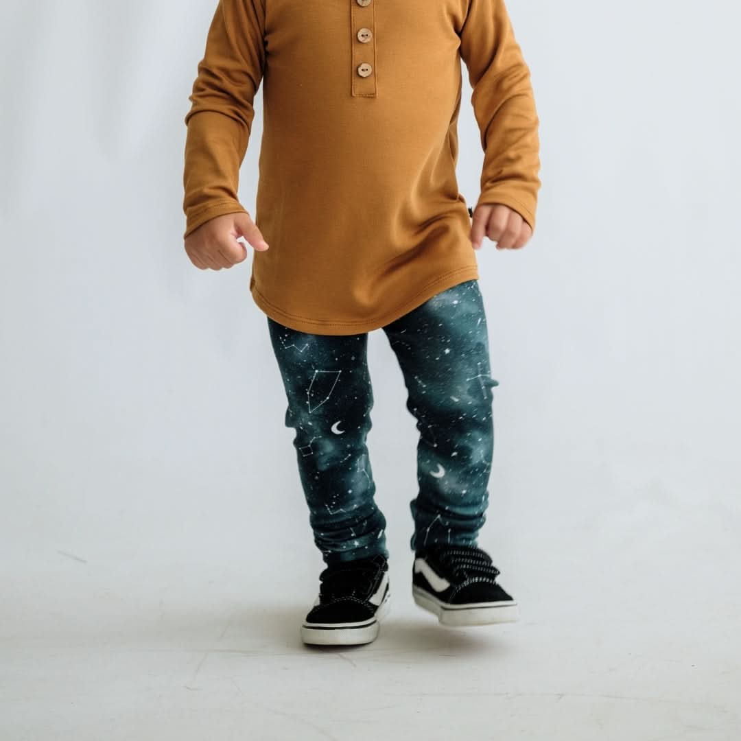 Little & Lively / Bamboo Leggings | Night Sky / 2T - New with tag