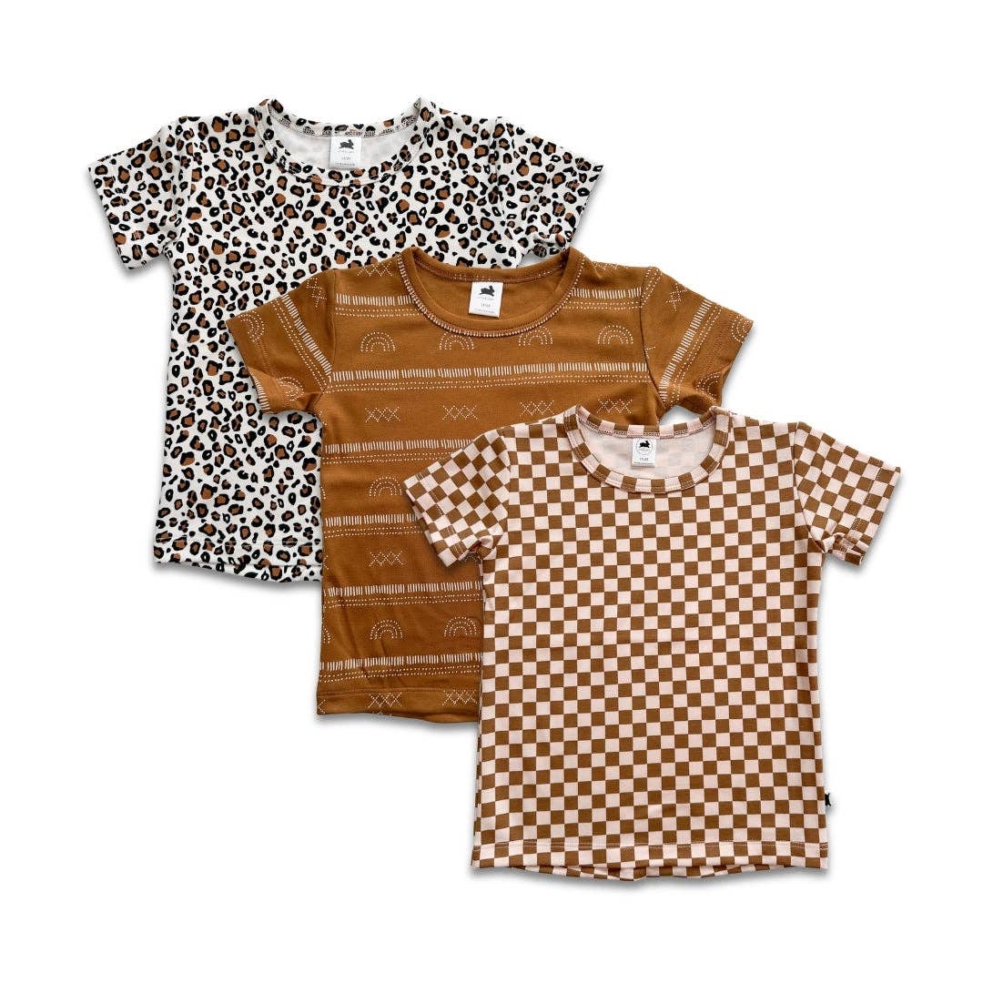 Little & Lively / Bamboo All-Over Print T-shirt | 1-2T & 5-6T - New with tag