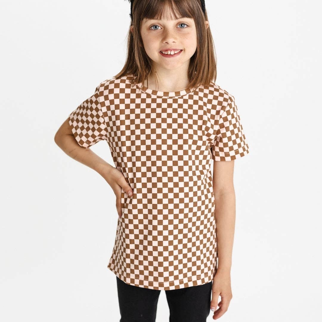 Little & Lively / Bamboo All-Over Print T-shirt | 1-2T & 5-6T - New with tag