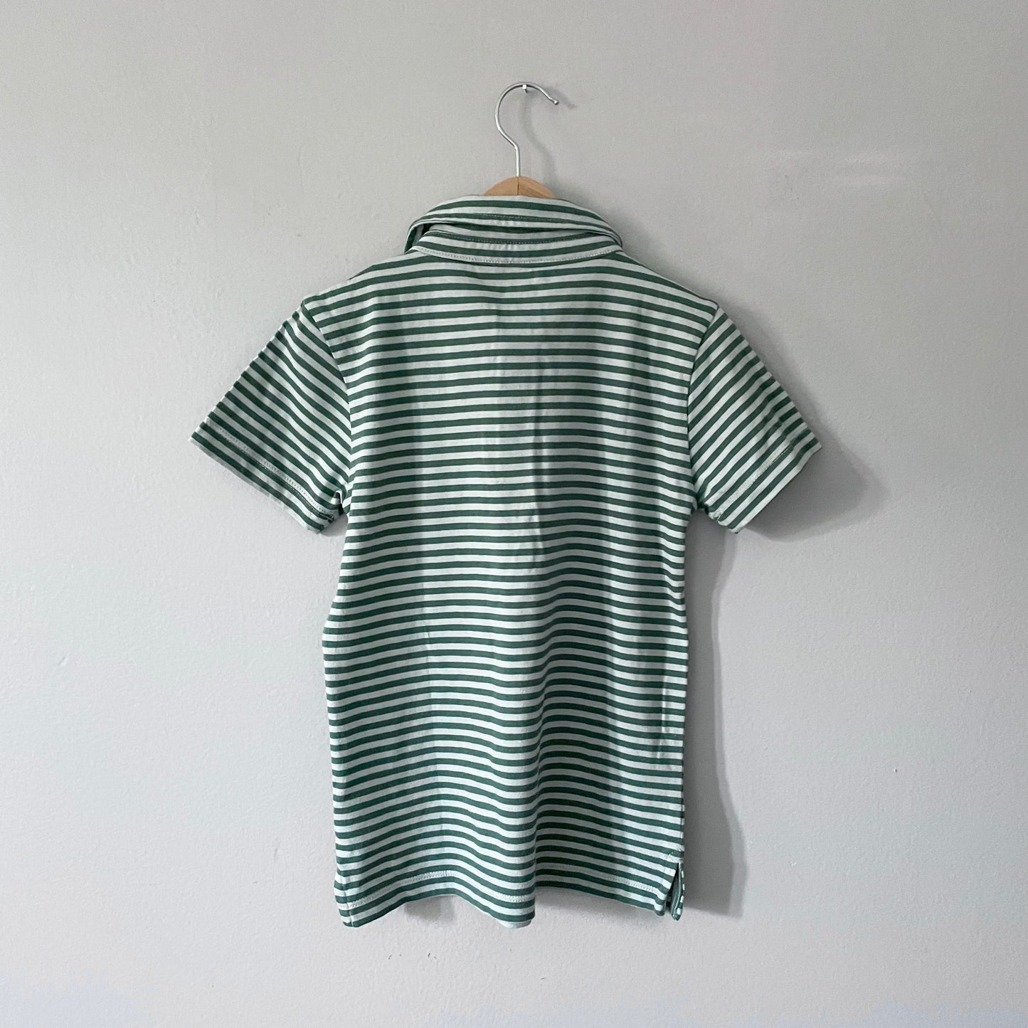 Crewcuts / Striped top with collar / XS(4-5Y)