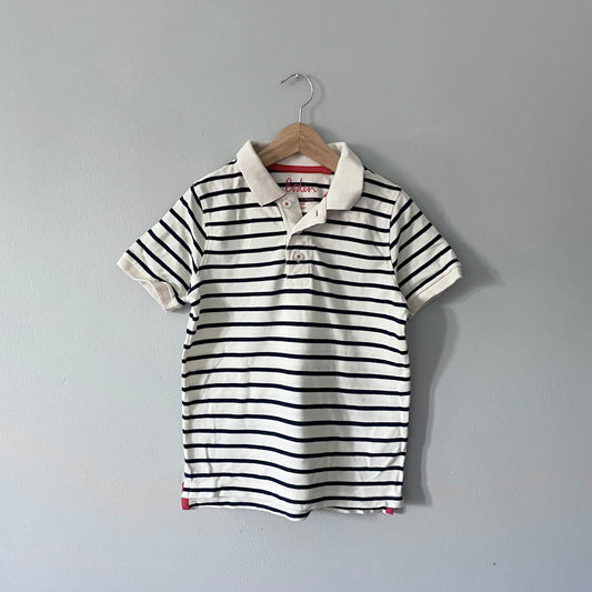 Mini boden / Striped polo shirt / 5-6Y
