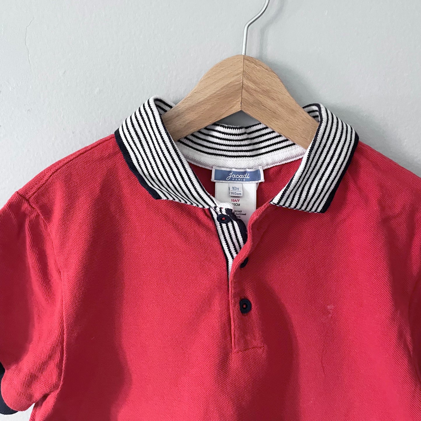 Jacadi / Red polo shirt / 10Y