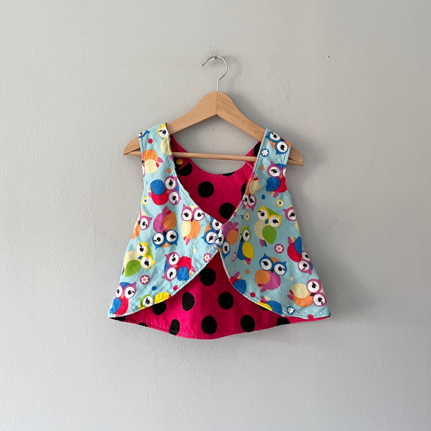 Handmade / Flannel vest / 18-24M