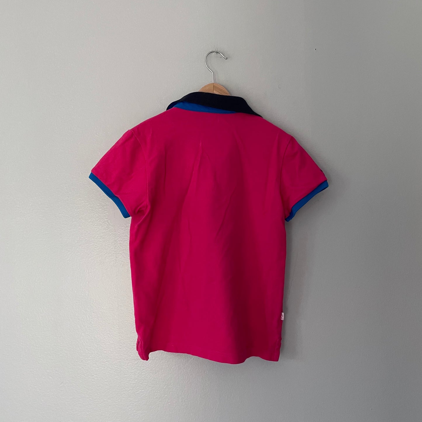 Evisu / Magenta polo shirt / 7Y