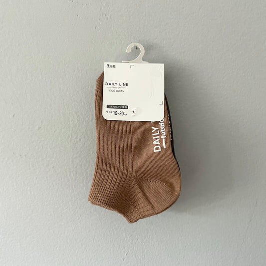 Futa futa / 3 pairs of sneaker socks / 15-20cm(US 9-12)