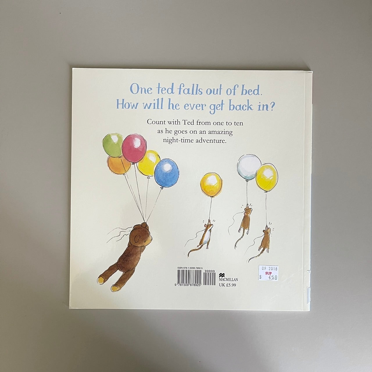 One TED FALLS out of BED / Julia Donaldson