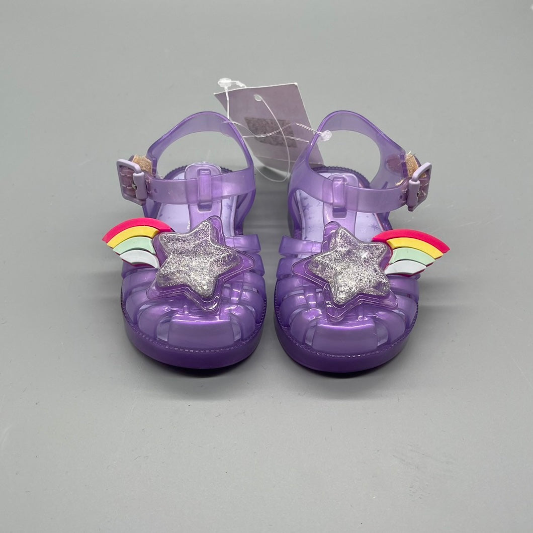 Mini Melissa (New) "Rainbow Jelly Sandals" / US5